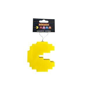 Pac Man Plastic Decoupage Collectible Christmas Tree Ornament Retro Pixel New